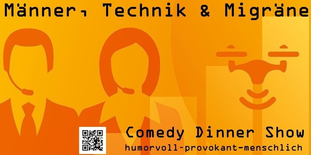 Tickets Comedy-Show: Männer, Technik & Migräne, Analoges und Digitales zum Thema: Mann, Frau, Haushalt, Beruf und Digital! in Bad Sassendorf