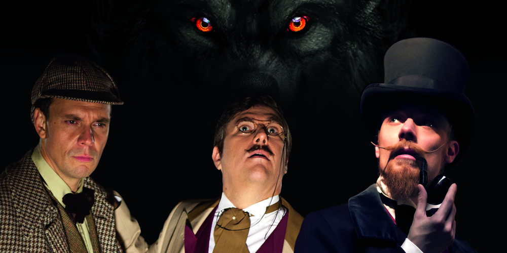 Tickets SHERLOCK HOLMES und der Hund der Baskervilles, Eine komödiantische Slapstick-Produktion mit „ganz besonderem Biss“ in Bad Sassendorf 